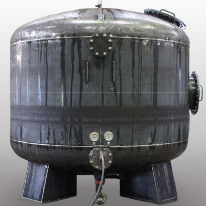 水用（プール用)ろ過装置 直径2400mm×2430mm